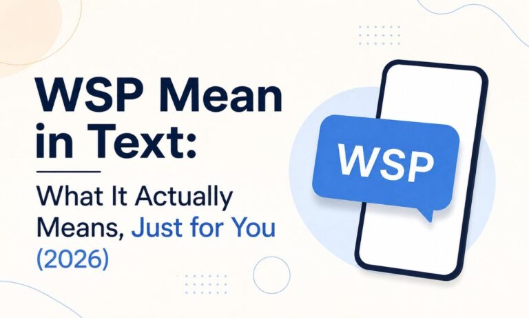 WSP Mean in Text: