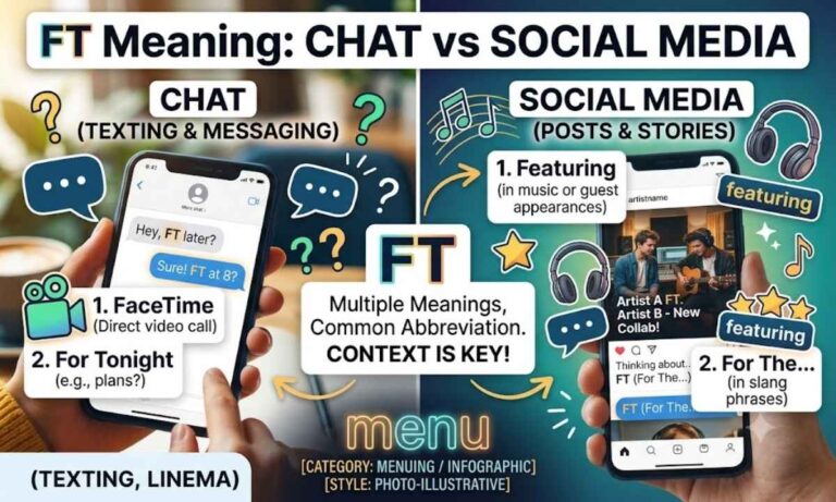 FT Meaning in Chat vs Social Media
