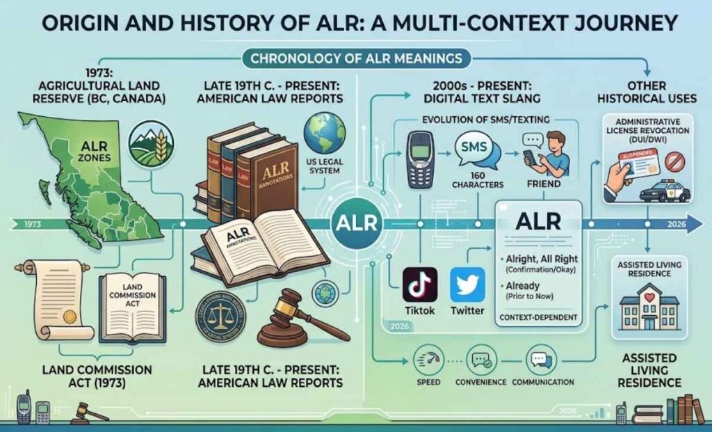 Origin and History of ALR