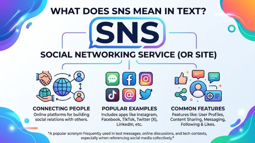 What Does SNS Mean in Text