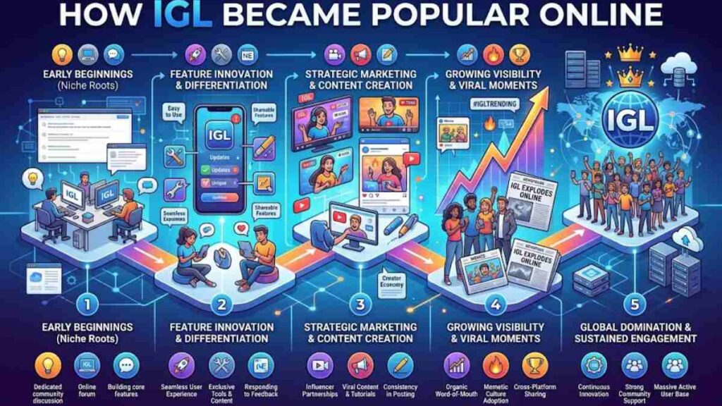 how igl became popular online