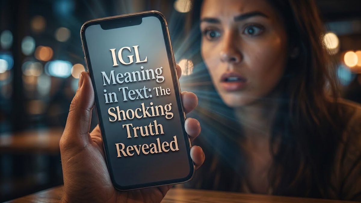 IGL Meaning in Text: The Shocking Truth Revealed