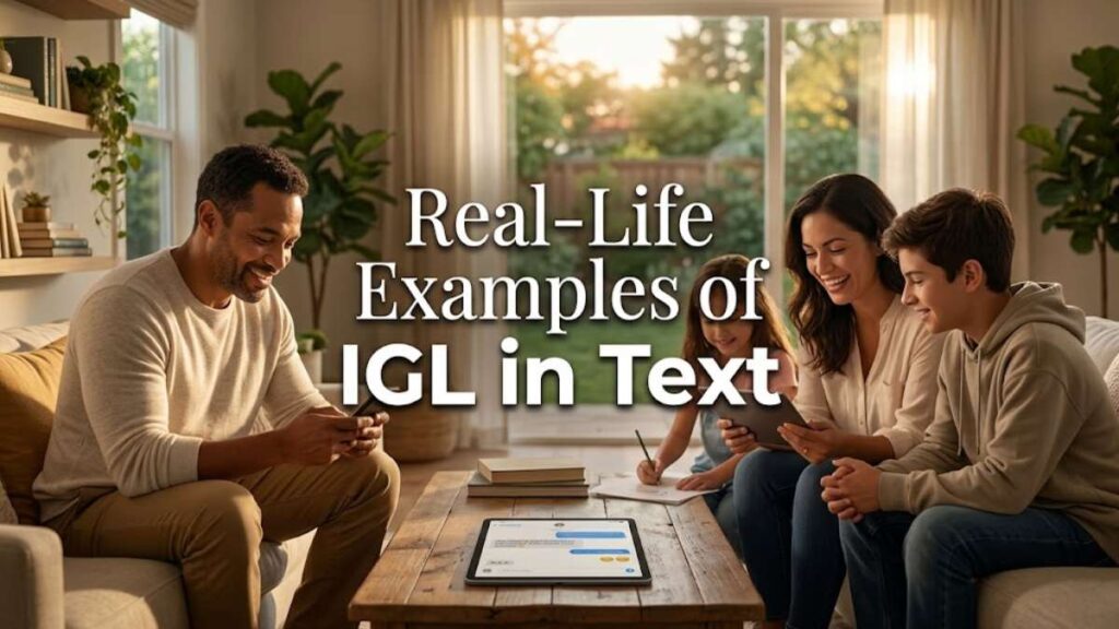 Real-Life Examples of IGL in Text